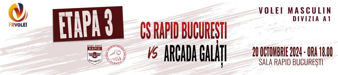 VOLEI CS RAPID BUCURESTI -  Arcada Galati