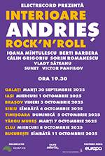 TURNEU „INTERIOARE / ROCK’N’ROLL” – ALEXANDRU ANDRIEȘ