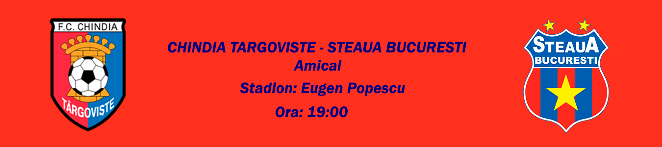 AFC CHINDIA TARGOVISTE - STEAUA BUCURESTI