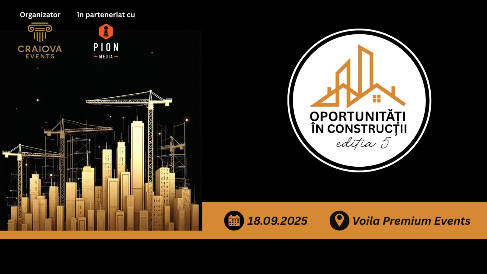 OPORTUNITATI IN CONSTRUCTII - Ediția a V-a
