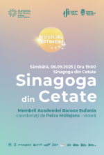 Sinagoga din Cetate | Eufonia Baroque Academy