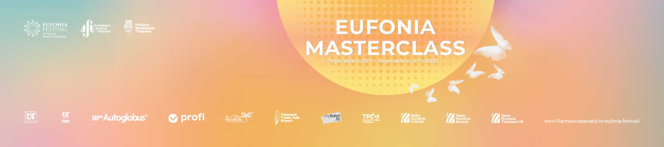 Taxă de participare Eufonia Masterclass 