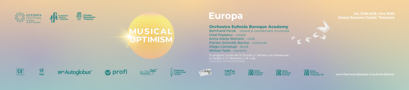 Concert extraordinar EUROPA | Eufonia Baroque Academy