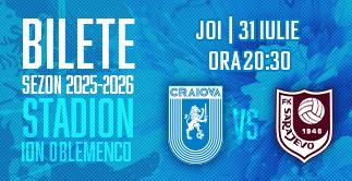 UNIVERSITATEA CRAIOVA  - FK SARAJEVO