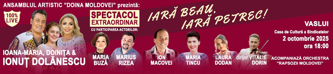SPECTACOL EXTRAORDINAR – IARĂ BEAU, IARĂ PETREC!