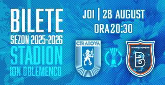 UNIVERSITATEA CRAIOVA  - İSTANBUL BAŞAKŞEHİR FK