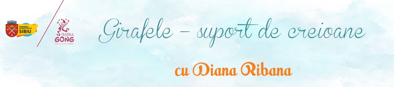 Atelierul de Creat Povești - Girafele – suport de creioane