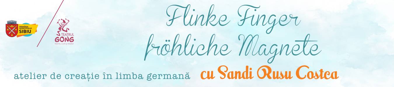 Kreativ Workshop „Flinke Finger” – fröhliche Magnete / Atelierul de creație „Flinke Finger” – Magneți hazlii