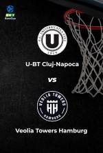 BKT EuroCup: U-BT Cluj-Napoca vs. Veolia Towers Hamburg