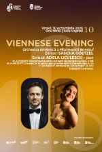 Viennese Evening | Concert simfonic | Orchestra simfonică „Remus Georgescu” a Filarmonicii Banatul | Dirijor: Sascha Goetzel | Solistă: Adela Liculescu – pian
