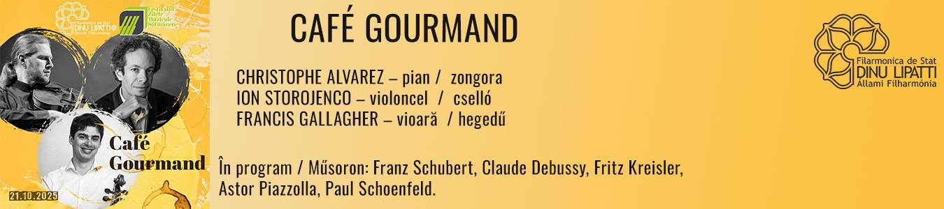 RECITAL CAMERAL – CAFÉ GOURMAND 