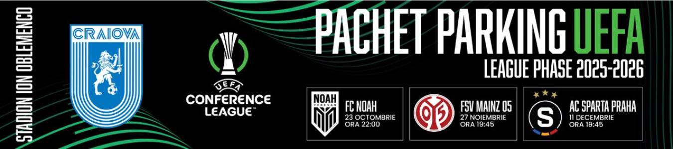 PACHET PARKING - UNIVERSITATEA CRAIOVA  CONFERENCE