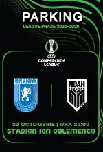 PARKING - UNIVERSITATEA CRAIOVA  - FC NOAH
