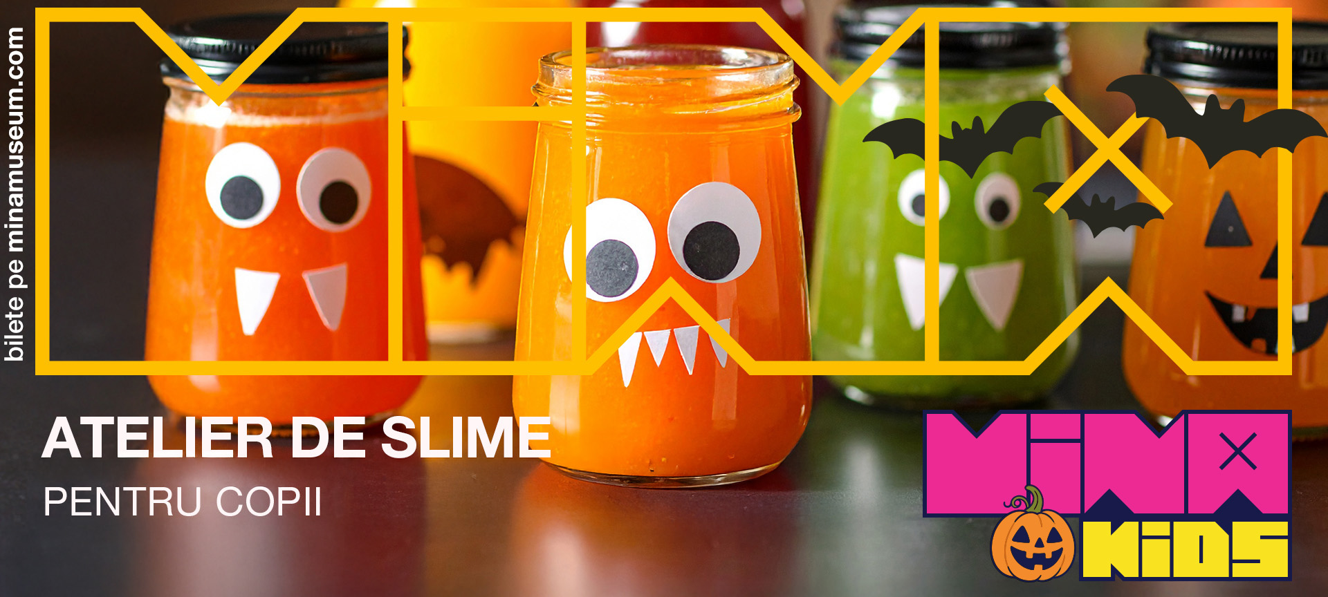 Atelier de Slime de Halloween pentru copii/Halloween Slime Workshop for Kids