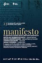 Manifesto | Un spectacol manifest pentru libertatea interpretului