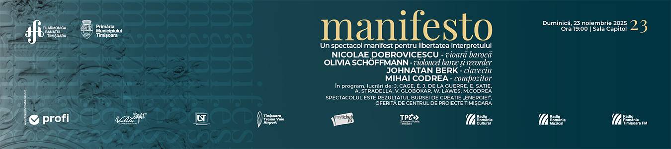 Manifesto | Un spectacol manifest pentru libertatea interpretului