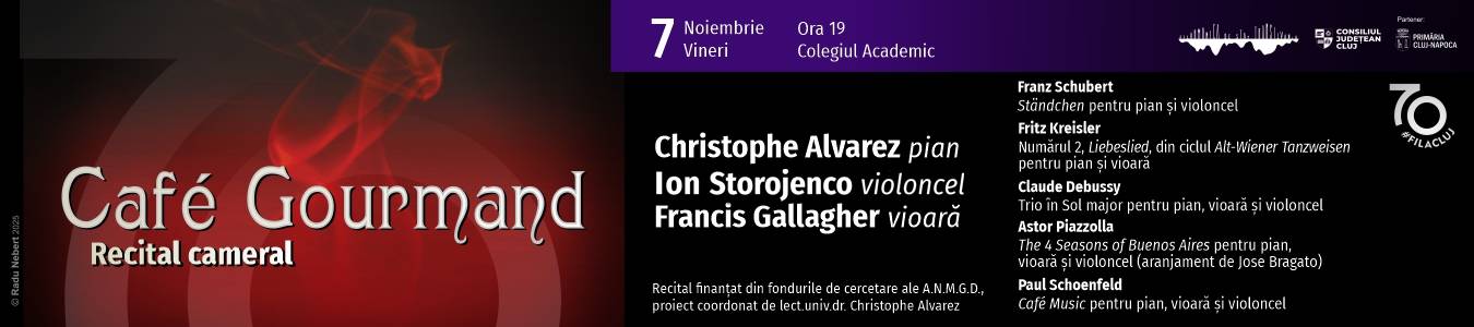 Recital cameral – Café Gourmand