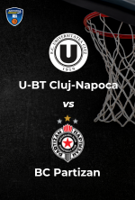 ABA League: U-BT Cluj-Napoca vs. Partizan Mozzart Bet