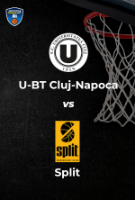 ABA League: U-BT Cluj-Napoca vs. Split