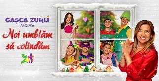 “ Noi umblam sa colindam” cu Maya si Gasca Zurli