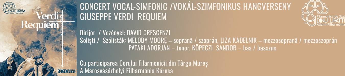 CONCERT VOCAL-SIMFONIC GIUSEPPE VERDI REQUIEM