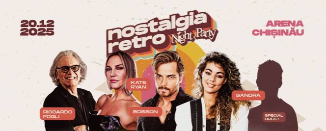 NOSTALGIA RETRO NIGHT PARTY 2025