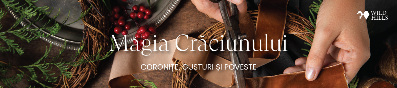 Magia Craciunului la Wild Hills – Coronite, Gusturi si Poveste