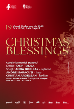 CHRISTMAS BLESSINGS | CONCERT CORAL DE COLINDE | Corul „Ion Românu” al Filarmonicii Banatul | Dirijorul corului: IOSIF TODEA
