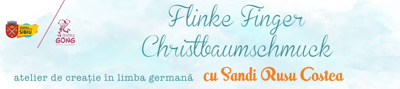 Kreativ Workshop „Flinke Finger” – Christbaumschmuck / Atelierul de creație „Flinke Finger” – Decorațiuni de Crăciun