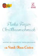 Kreativ Workshop „Flinke Finger” – Christbaumschmuck / Atelierul de creație „Flinke Finger” – Decorațiuni de Crăciun