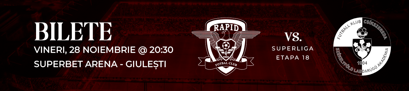 FC RAPID - FK Csikszereda