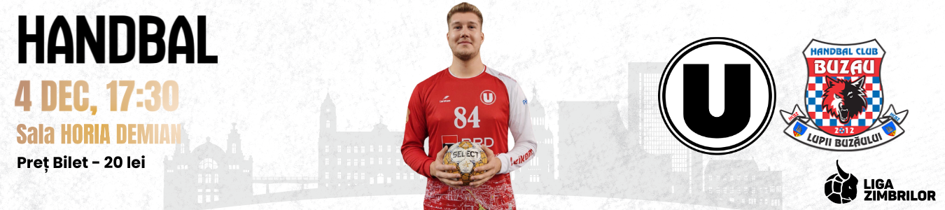 Liga Zimbrilor: U Cluj-Napoca vs Handbal Club Buzau