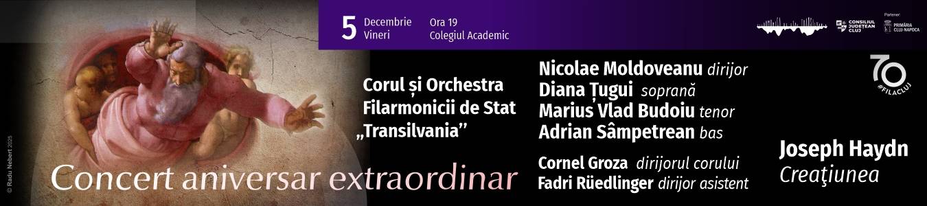 Concert aniversar extraordinar -  Creaţiunea de Joseph Haydn