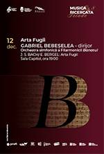 Concert simfonic | Orchestra simfonică a Filarmonicii Banatul | Dirijor: Gabriel Bebeșelea in ART OF BACH | Orchestra simfonică a Filarmonicii Banatul | Dirijor: Gabriel Bebeșelea