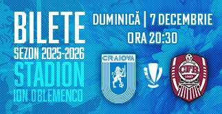 UNIVERSITATEA CRAIOVA -  CFR CLUJ