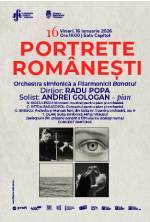 PORTRAITS OF ROMANIA | Orchestra simfonică a Filarmonicii Banatul | Dirijor: Radu Popa | Solist: Andrei Gologan – pian