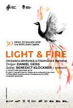 LIGHT & FIRE | Orchestra simfonică a Filarmonicii Banatul | Dirijor: Daniel Geiss | Solist: Benedict Klöckner – violoncel