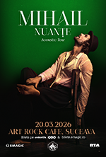 Concert MIHAIL | Nuanțe – Acoustic Tour | Suceava