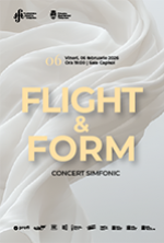 FLIGHT & FORM | Orchestra simfonică a Filarmonicii Banatul | Dirijor: Radu Popa | Solistă: Silvia Careddu – flaut