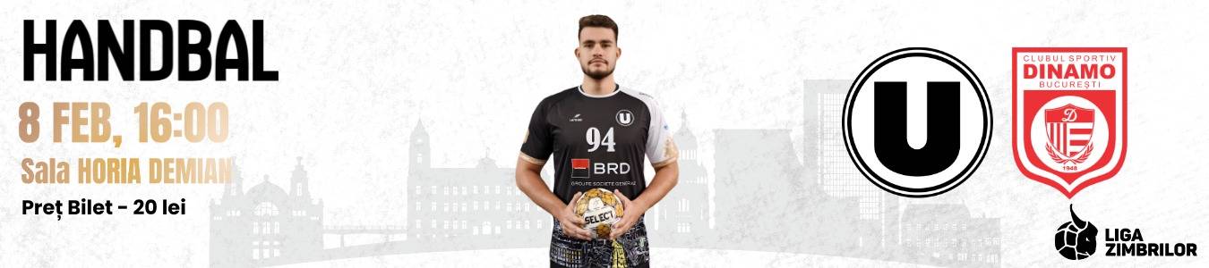 Liga Zimbrilor: U Cluj-Napoca vs CS Dinamo Bucuresti