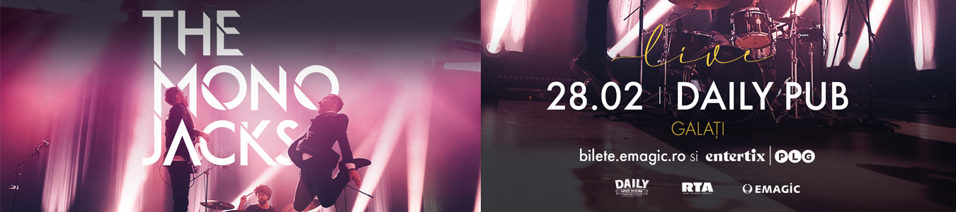 The Mono Jacks – Concert live la Daily Pub Galați