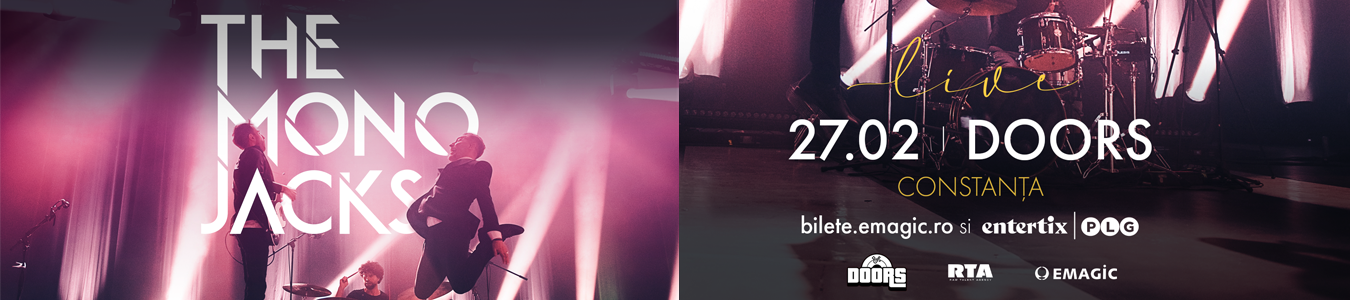 The Mono Jacks – Concert live la Doors Constanta