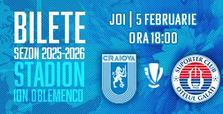 UNIVERSITATEA CRAIOVA -  OTELUL GALATI