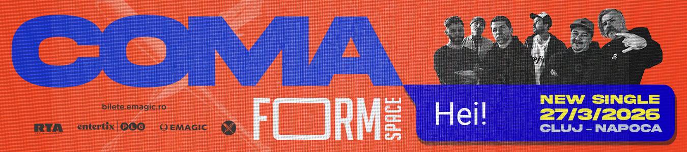 Cluj-Napoca | Concert COMA | Lansare single “HEI” 