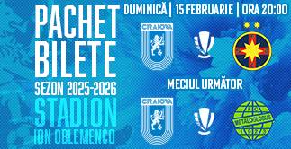 UNIVERSITATEA CRAIOVA -  FCSB/ FC Metaloglobus