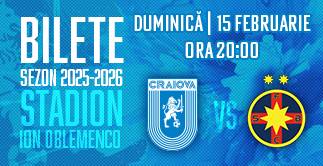 UNIVERSITATEA CRAIOVA -  FCSB