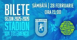 UNIVERSITATEA CRAIOVA - FC METALOGLOBUS