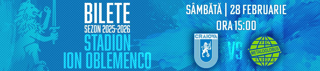 UNIVERSITATEA CRAIOVA - FC METALOGLOBUS